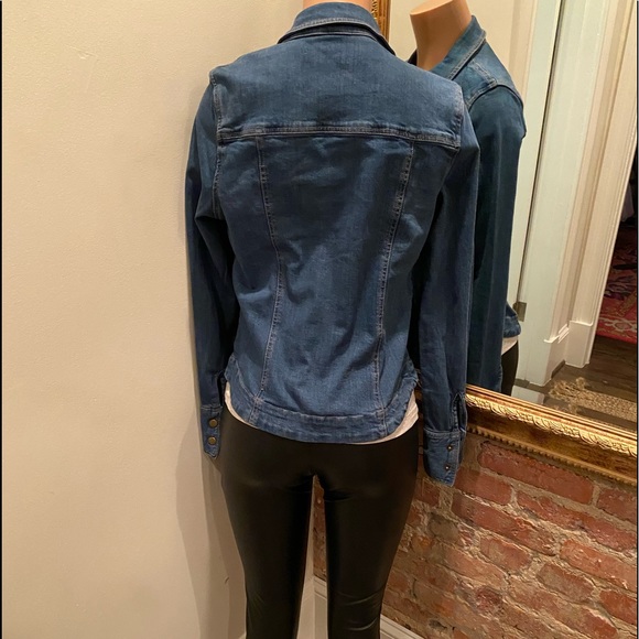 FREE PEOPLE | jean jacket (stretch) | L - Picture 12 of 13